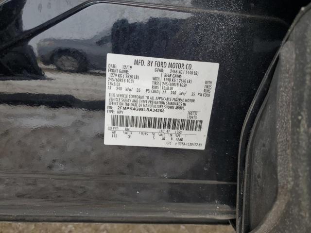 2020 FORD EDGE SE - 2FMPK4G98LBA34268