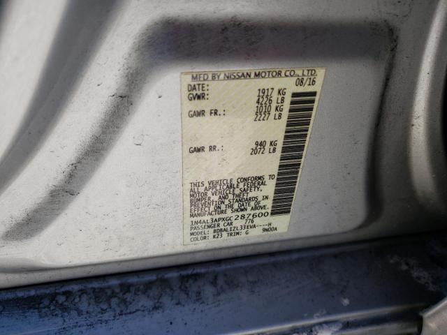 2016 NISSAN ALTIMA 2.5 1N4AL3APXGC287600