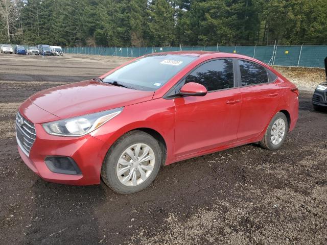 HYUNDAI ACCENT SE 2019 red  gas 3KPC24A34KE076306 photo #1