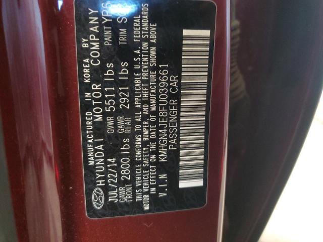 2015 HYUNDAI GENESIS 3. - KMHGN4JE8FU039661
