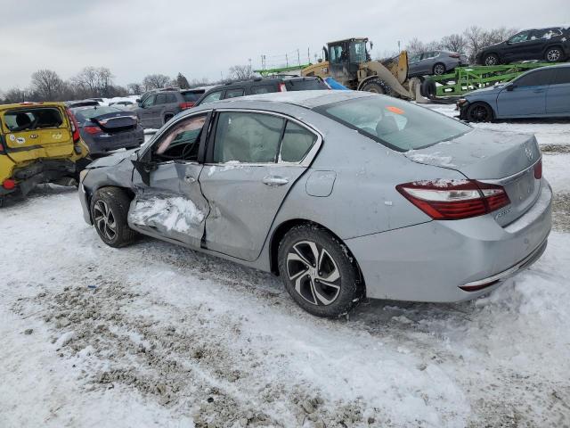 HONDA ACCORD LX 2017 silver  gas 1HGCR2F37HA259740 photo #3