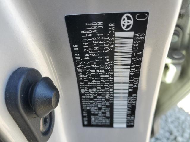 2022 TOYOTA COROLLA SE 5YFS4MCE4NP106539