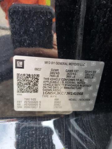2018 CHEVROLET SUBURBAN K - 1GNSKJKC7JR141068