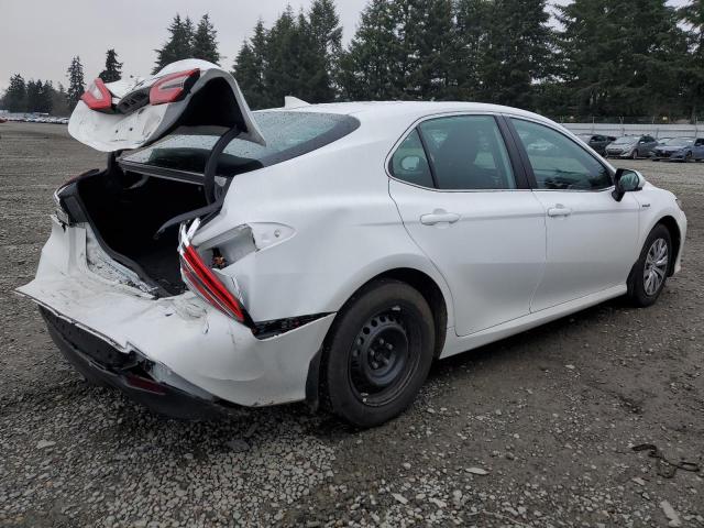 TOYOTA CAMRY LE 2019 white  hybrid engine 4T1B31HKXKU517390 photo #4