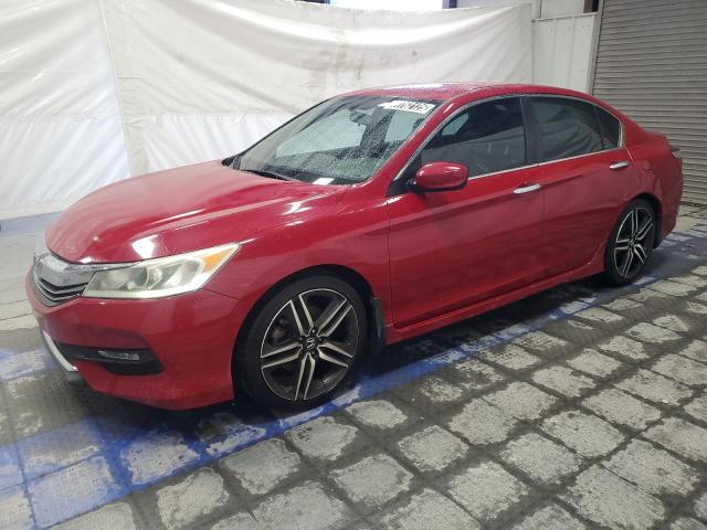 HONDA ACCORD SPO 2017 red sedan 4d gas 1HGCR2F12HA038674 photo #1