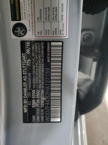 2017 MERCEDES-BENZ E 300 4MAT - WDDZF4KB2HA127159