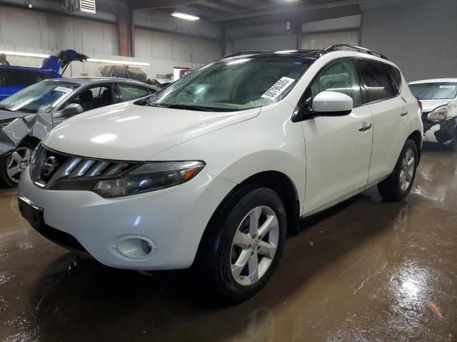 NISSAN MURANO S 2009 white  gas JN8AZ18W19W157334 photo #1