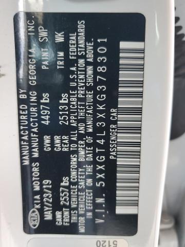 2019 KIA OPTIMA LX 5XXGT4L3XKG378301