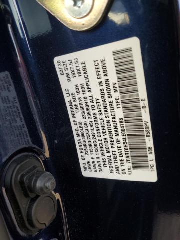 2020 HONDA CR-V EX - 7FART6H54LE004788