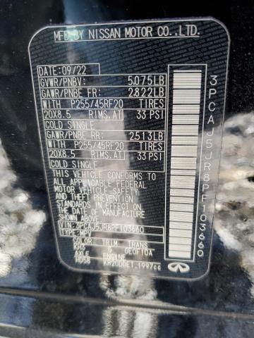 2023 INFINITI QX55 LUXE 3PCAJ5JR8PF103660