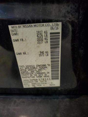2016 NISSAN ALTIMA 2.5 - 1N4AL3AP0GN378511