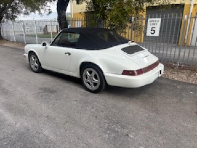 PORSCHE 911 CARRER 1991 white converti gas WP0CB2962MS460796 photo #4