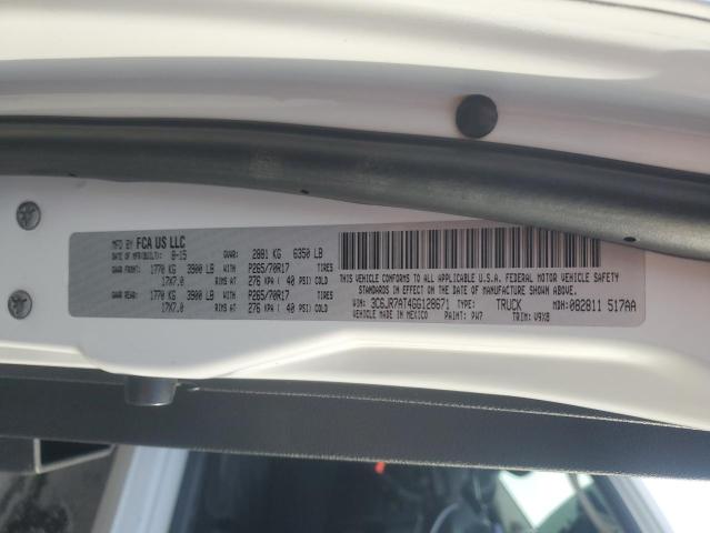 2016 RAM 1500 ST - 3C6JR7AT4GG128671