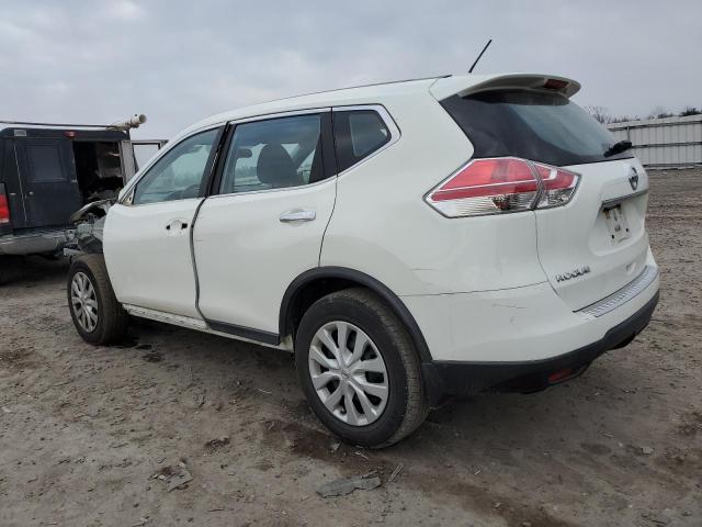 NISSAN ROGUE S 2015 white 4dr spor gas KNMAT2MV5FP581718 photo #3