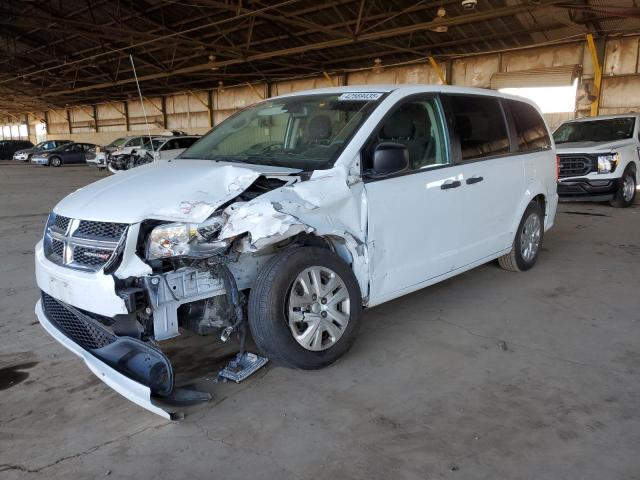 DODGE GRAND CARA 2019 white  flexible fuel 2C7WDGBG2KR641759 photo #1