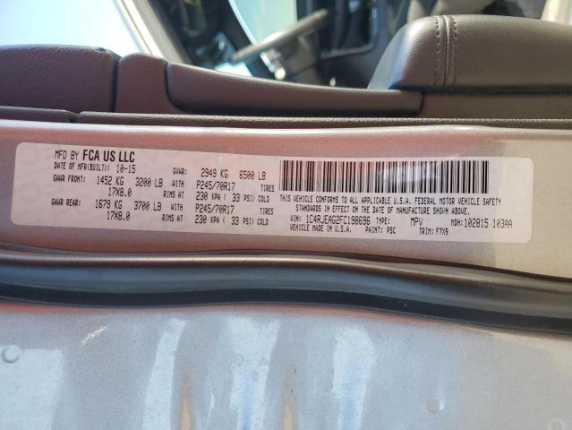 2015 JEEP GRAND CHER - 1C4RJEAG2FC198696