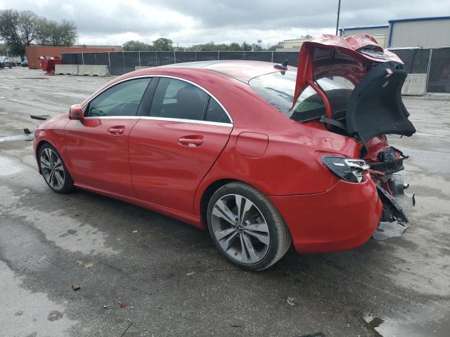 MERCEDES-BENZ CLA 250 2019 red  gas WDDSJ4EB1KN721513 photo #3