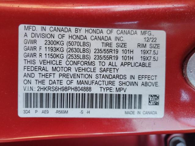 2023 HONDA CR-V SPORT - 2HKRS6H98PH804888
