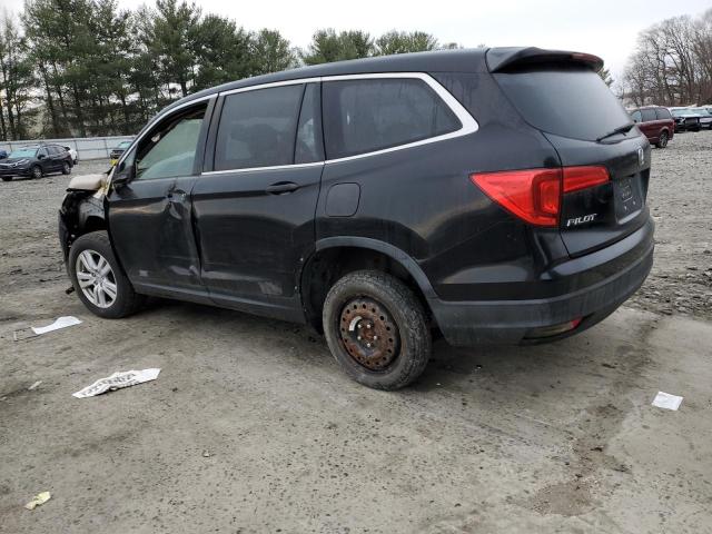 HONDA PILOT LX 2016 black 4dr spor gas 5FNYF6H11GB049138 photo #3