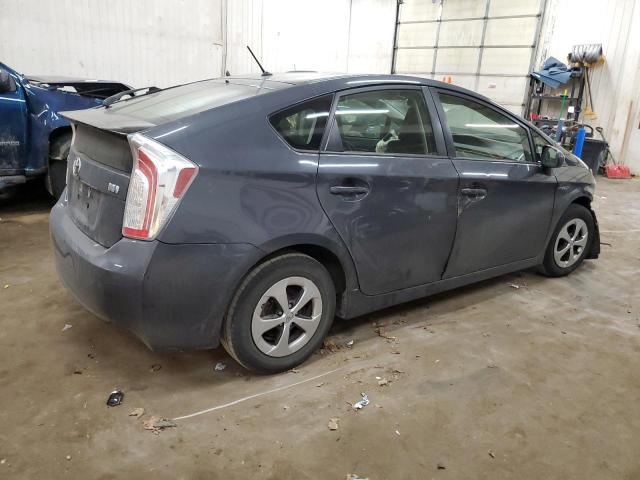 TOYOTA PRIUS 2012 gray hatchbac hybrid engine JTDKN3DUXC5510372 photo #4