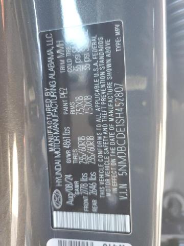 2025 HYUNDAI TUCSON 5NMJBCDE1SH452807