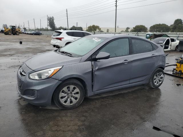 2017 Hyundai Accent Se grey sedan gas KMHCT4AE1HU242687 photo #1