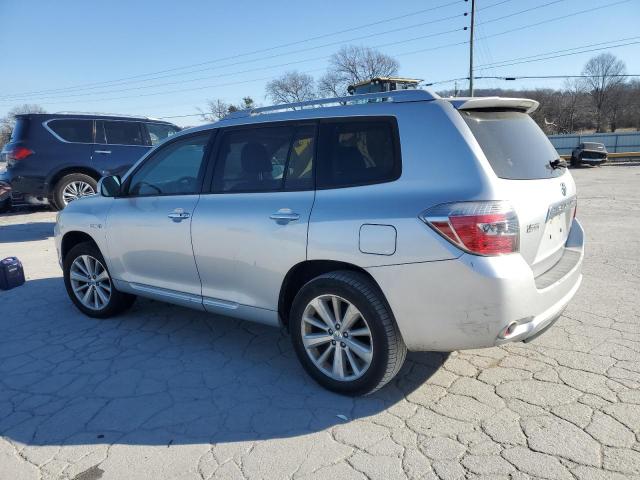 TOYOTA HIGHLANDER 2010 silver  hybrid engine JTEJW3EH2A2047177 photo #3