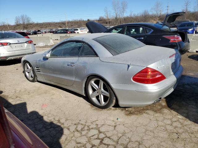 MERCEDES-BENZ SL 500 2005 silver roadster gas WDBSK75F15F098872 photo #3