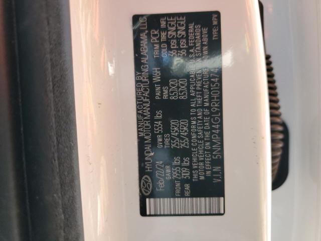 2024 HYUNDAI SANTA FE L - 5NMP44GL9RH015474