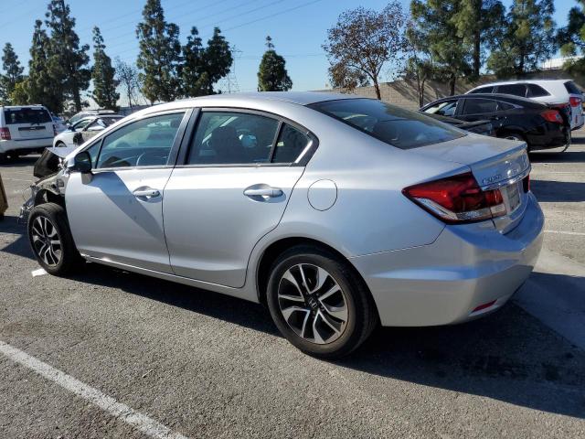 HONDA CIVIC EX 2013 silver  gas 19XFB2F8XDE213192 photo #3