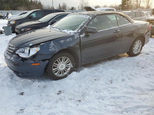 CHRYSLER SEBRING TO 2008 blue converti gas 1C3LC55R08N258515 photo #1