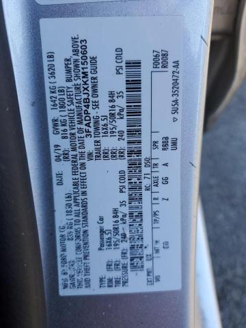 2019 FORD FIESTA SE - 3FADP4BJXKM150603