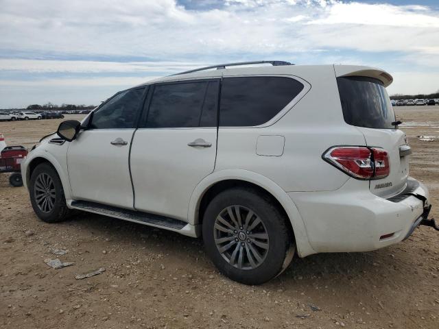 NISSAN ARMADA PLA 2019 white  gas JN8AY2NF3K9350649 photo #3