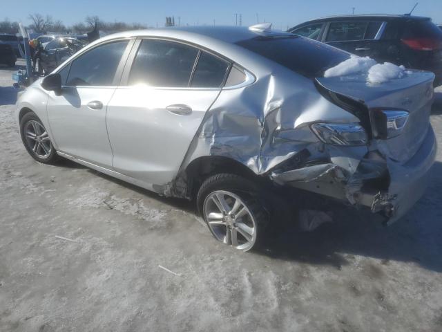 CHEVROLET CRUZE LT 2018 silver  gas 1G1BE5SM3J7175495 photo #3