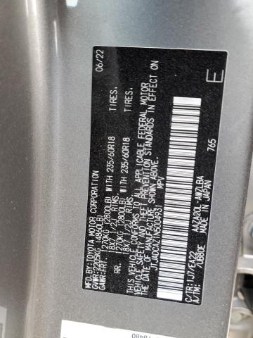 2022 LEXUS NX 250 JTJADCAZ1N5004931