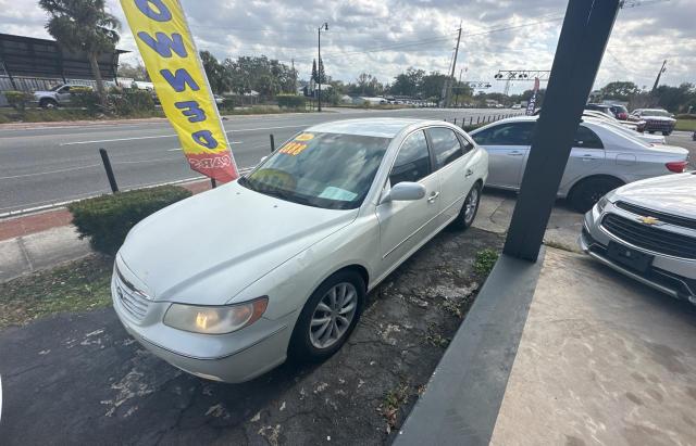 HYUNDAI AZERA SE 2006 white sedan 4d gas KMHFC46F06A115488 photo #3