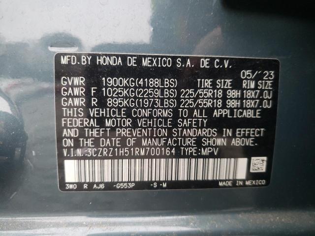 2024 HONDA HR-V SPORT - 3CZRZ1H51RM700164