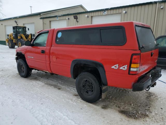 GMC SIERRA K25 2004 red pickup gas 1GTHK24U14E100266 photo #3