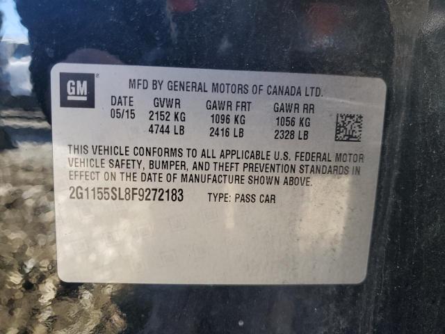 2015 CHEVROLET IMPALA LTZ - 2G1155SL8F9272183