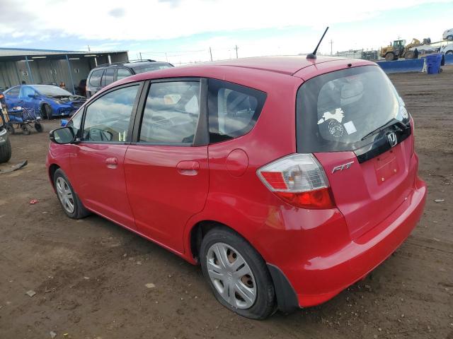 HONDA FIT 2010 red  gas JHMGE8G21AC001033 photo #3