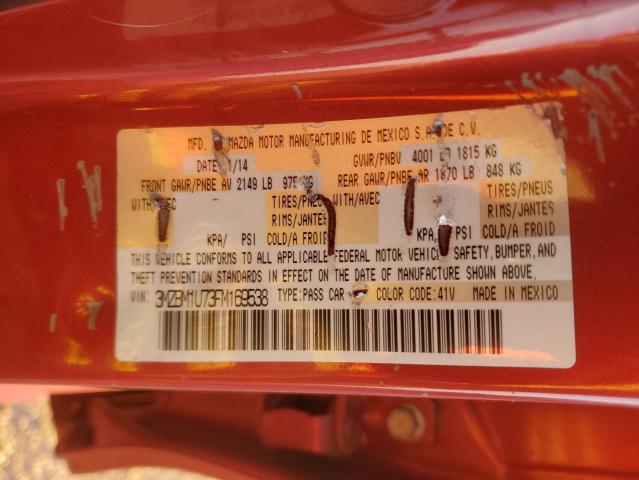 2015 MAZDA 3 SPORT 3MZBM1U73FM169538