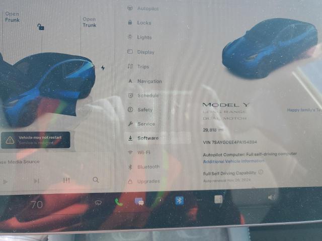 2023 TESLA MODEL Y - 7SAYGDEE4PA154894