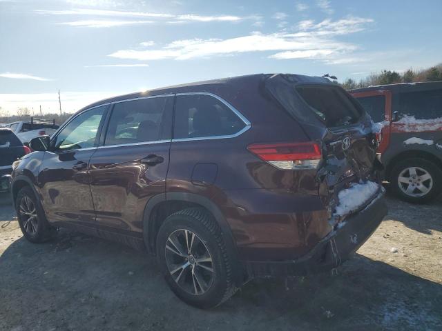 2018 TOYOTA HIGHLANDER - 5TDBZRFH4JS884376