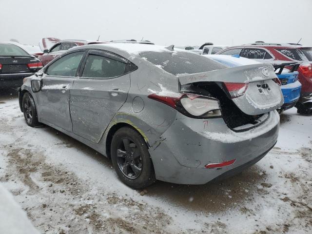 HYUNDAI ELANTRA SE 2015 silver  gas 5NPDH4AE5FH561222 photo #3