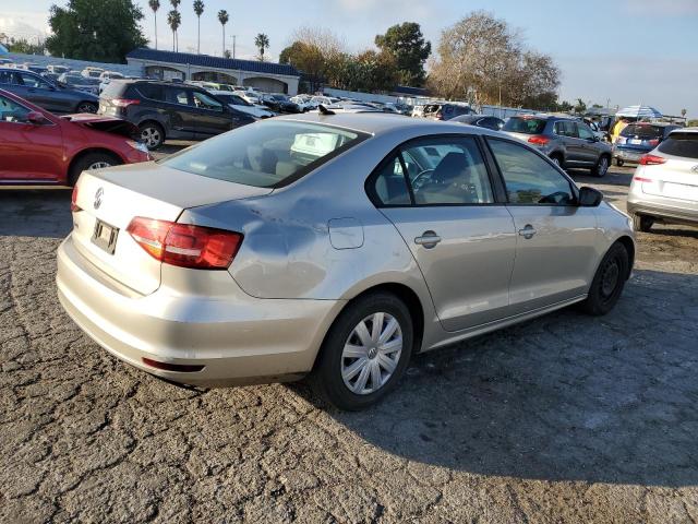 VOLKSWAGEN JETTA BASE 2015 tan  gas 3VW2K7AJ4FM322839 photo #4