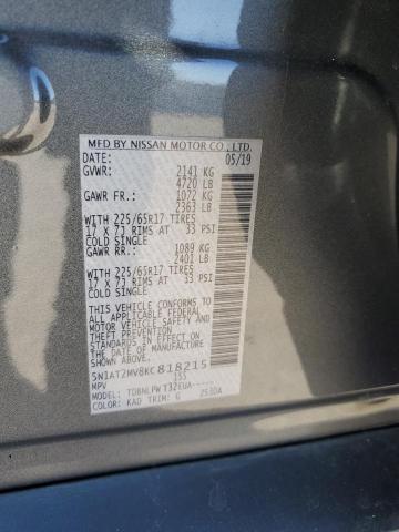 2019 NISSAN ROGUE S - 5N1AT2MV8KC818215