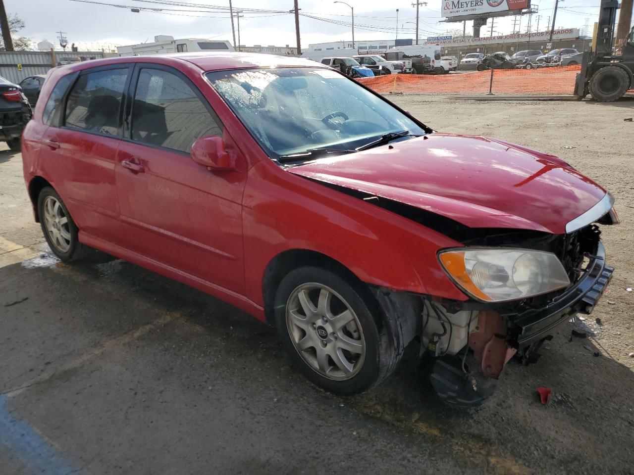 Lot #3056266385 2005 KIA SPECTRA