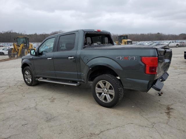 FORD F150 SUPER 2018 gray  gas 1FTEW1EPXJKC75767 photo #3