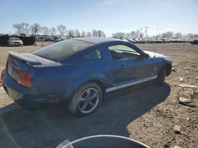 FORD MUSTANG 2006 blue  gas 1ZVFT80N765262814 photo #4