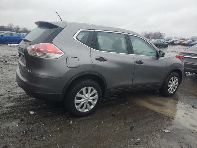 NISSAN ROGUE S 2016 gray  gas KNMAT2MV7GP632170 photo #4